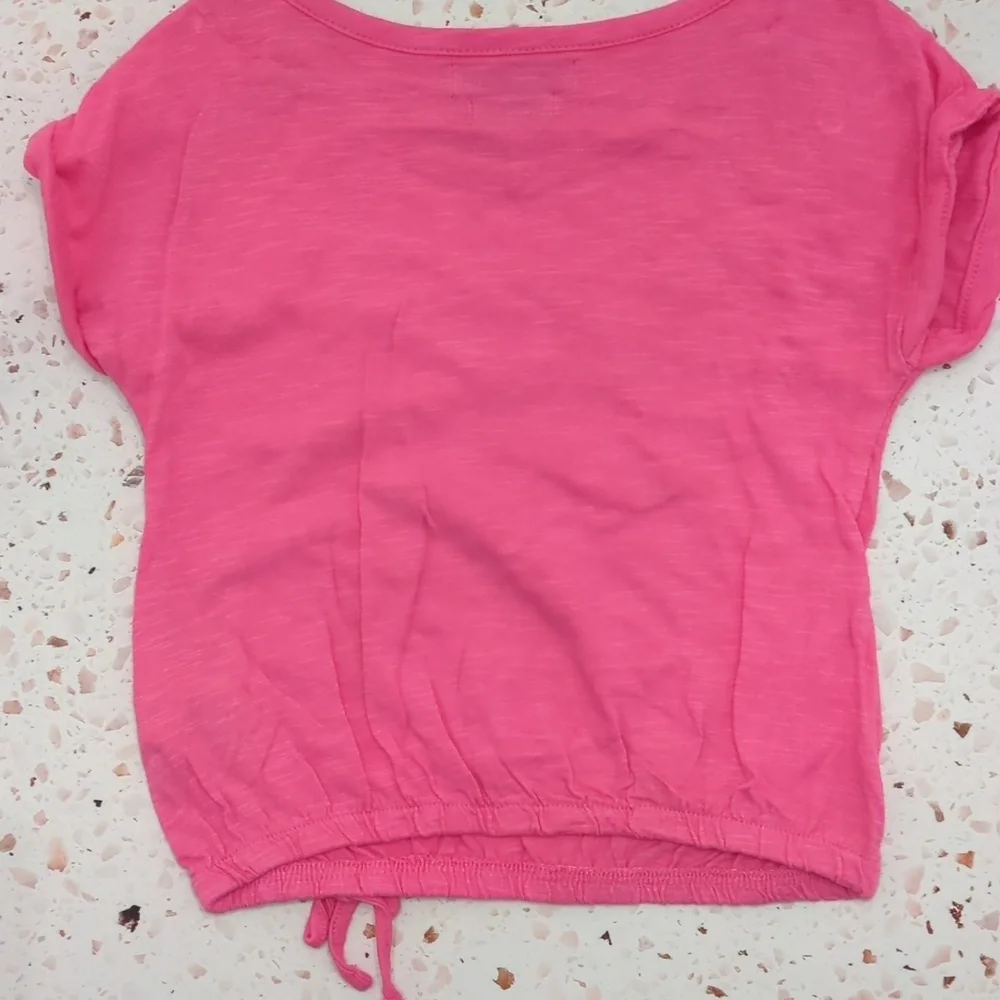 Lucky Brand | Bright Pink Peasant Style Knit Top | 4